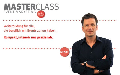 Artikelbild für: Neues Weiterbildungsformat: MasterClass Event Marketing – Expertenwissen tanken & kreative Agenturluft schnuppern