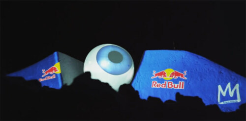 Artikelbild für: Red Bull Off The Planet: Schnee als Projektionsfläche für Events