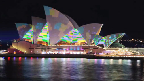 Artikelbild für: Vivid Sydney: Licht-, Musik- & Kreativ-Festival