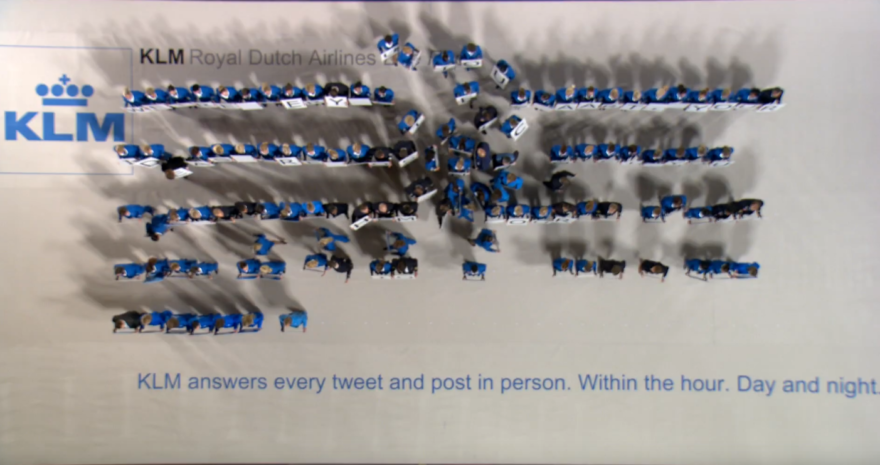 Artikelbild für: Social-Media Best Practice: es sind die Menschen, die zählen – KLM Live Reply Aktion