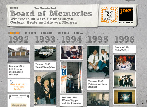Artikelbild für: 20 Jahre Erinnerungen – JOKE Event AG feiert Jubiläum