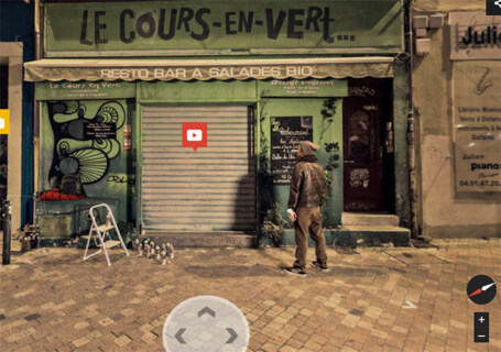 Artikelbild für: Streetart in Marseille: audiovisuelle Stadtführung mit Google Street View