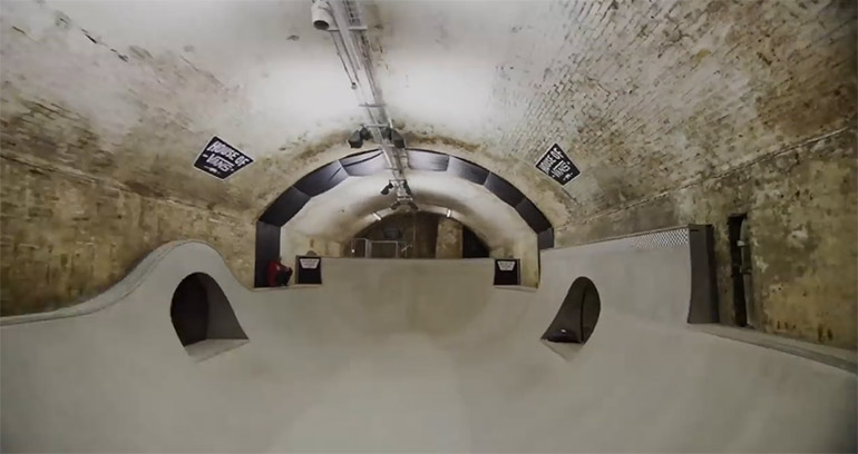 Artikelbild für: House of Vans – unterirdischer Skatepark in London