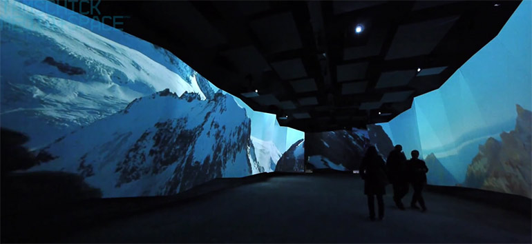 Artikelbild für: Audiovisuelles Panorama: eine emotionale Inszenierung der Gletscherwelt auf dem Jungfraujoch