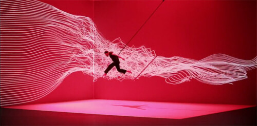 Artikelbild für: 3D Mapping Tanz Inszenierung von Adrien M und Claire B