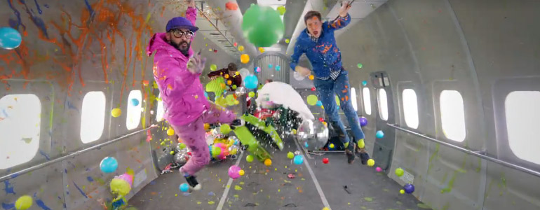 Artikelbild für: Neues Ok Go Video in der Schwerelosigkeit: Upside Down & Inside Out