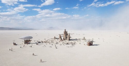 Artikelbild für: Videos vom Burning Man Festival 2016