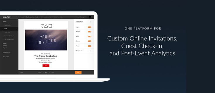 Artikelbild für: zkipster: Gästelisten, Check-In und Einladungstool für Events