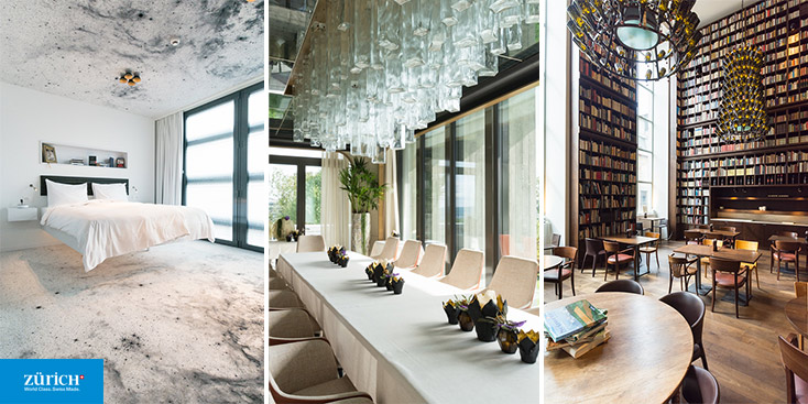 Artikelbild für: 5 Panorama und Design Hotels in Zürich