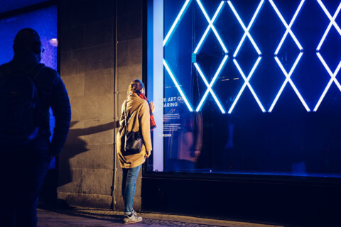 Artikelbild für: Schaufenster-Installationen im KaDeWe: Samsung „The Art of Innovation 2.0“