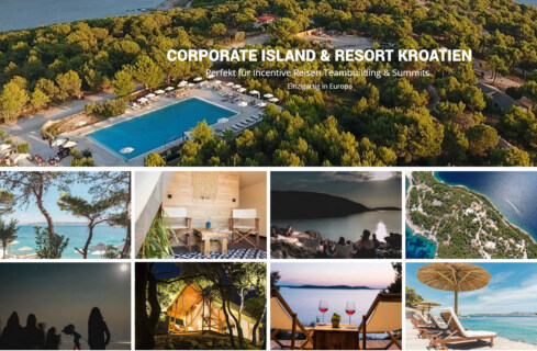 Artikelbild für: Eine ganze Insel als Eventlocation: Corporate Island Resort in Kroatien