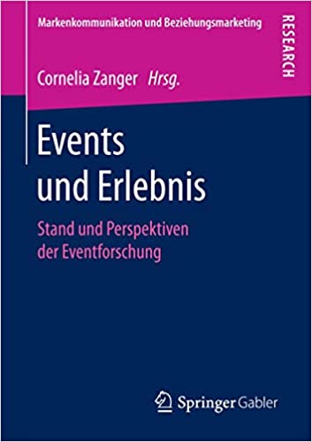 Buchcover von Events und Erlebnis: Stand und Perspektiven der Eventforschung