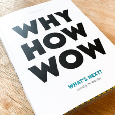 Buchcover des Buchs "Why How Wow" über Eventmarketing im Wandel