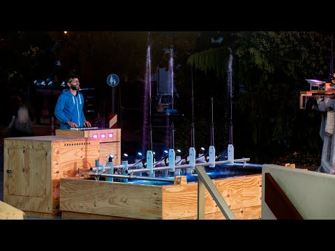 »Drehmoment« Produktionskunst-Festival – »Wasserorgel von Winnenden« von Niklas Roy
