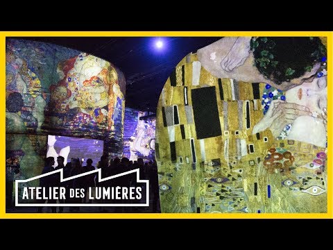 ATELIER DES LUMIERES PARIS | Gustav Klimt, Hundertwasser