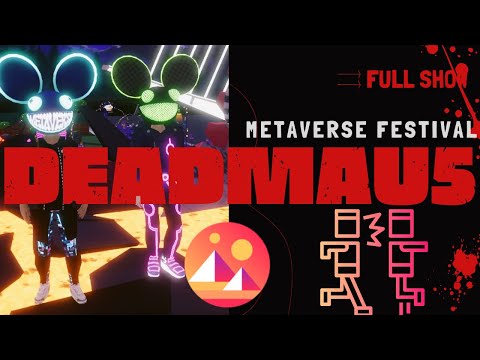 DeadMau5 Decentraland FULL SHOW Mosh Pit Metaverse Festival