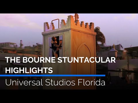 The Bourne Stuntacular Highlights | Universal Studios Florida