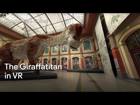 Bringing Giraffatitan DINOSAURS back to LIFE with 360 VR 🦕 | Google Arts &amp; Culture