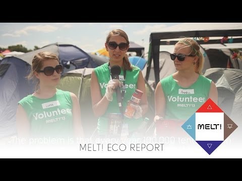 The Tent, the Bike &amp; the Toilet - Melt! Eco Report (with subtitles)